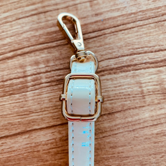 **HP 2Xs** NWOT beautiful pink/white polka dot purse/wristlet - Picture 13 of 14